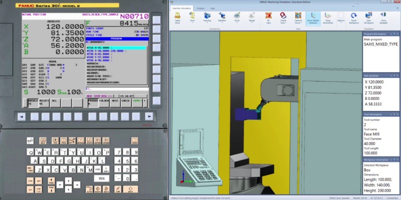 Fanuc CNC Machining Simulation