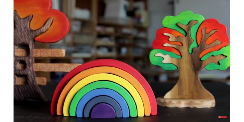 Sample projects used in a business made with Inventables X-Carve