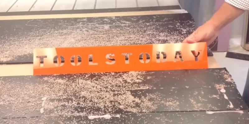 Plastic Signage made with CNC Router