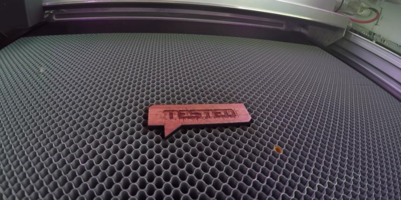 Sample project using Glowforge Plus
