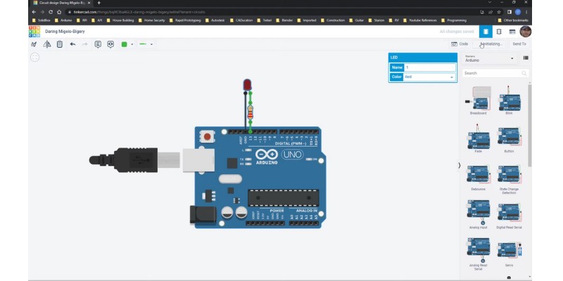 Designing PCB with TinkerCAD