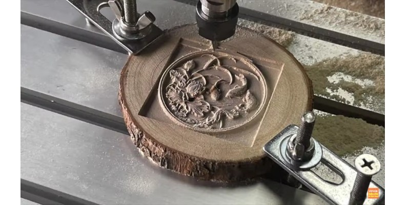 Sample project made with Vevor CNC 3018