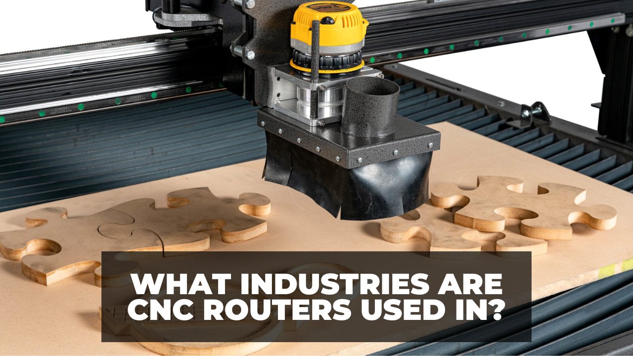 What industries are CNC routers used in
