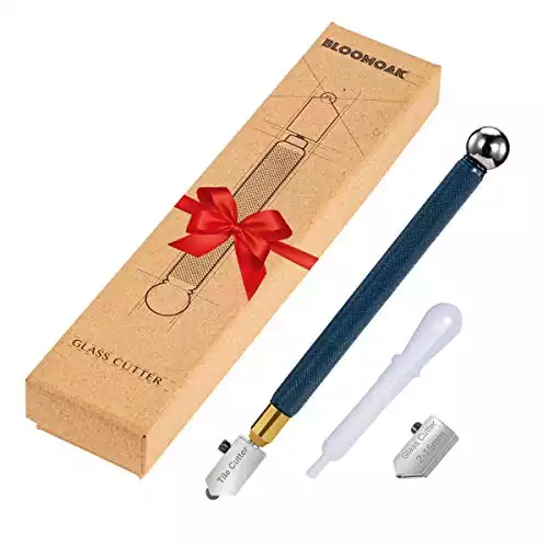 B Bloomoak Professional Oil Feed Glass Cutter