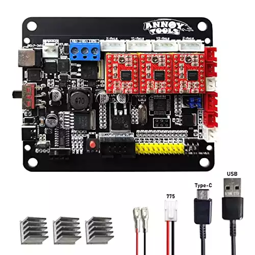 ANNOYTOOLS 4 CNC Shield for GRBL 1.1